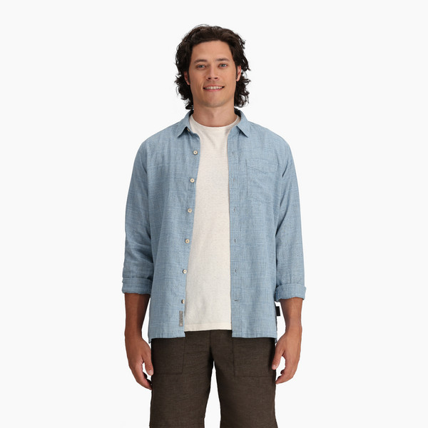 Royal Robbins HEMPLINE SPACED L/S Herren - Outdoor Hemd Ansicht 10