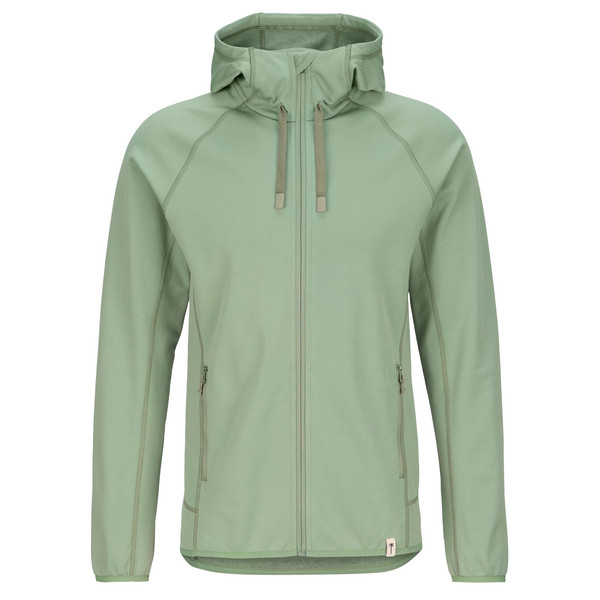 FJERGEN HOODED FLEECE JACKET Herren - Fleecejacke-SEA SPRAY