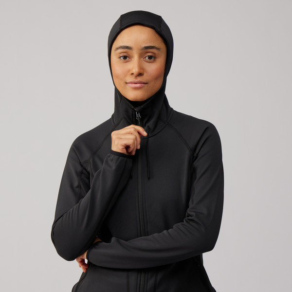 Frilufts FJERGEN HOODED FLEECE JACKET Damen - Fleecejacke Ansicht 10