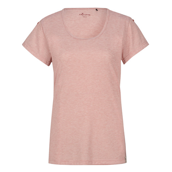 MOHOLT T-SHIRT Damen - T-Shirt-ARAGON/BRIGHT WHITE STRIPED