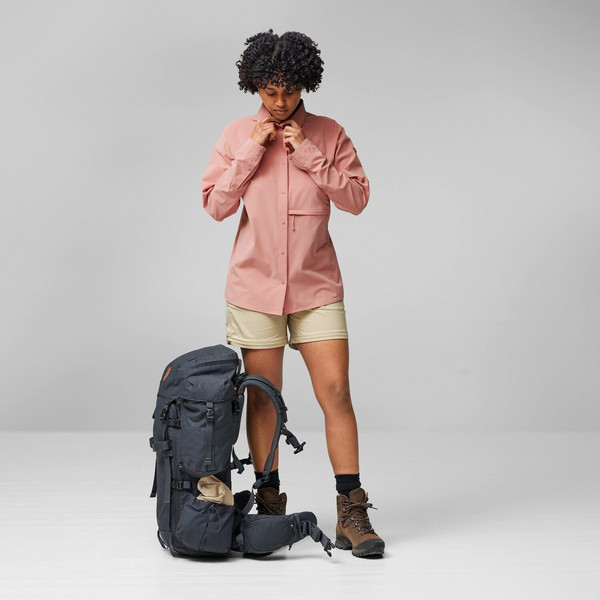 Fjällräven ABISKO TREKKING SHIRT W Damen - Outdoor Bluse Ansicht 7