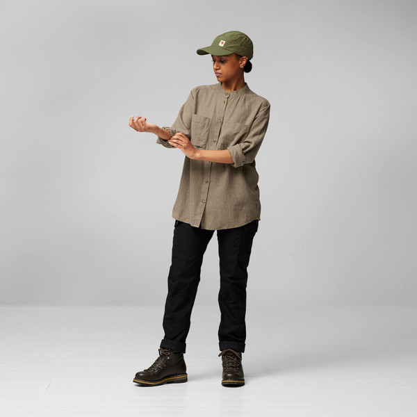 Fjällräven ÖVIK HEMP SHIRT LS W Damen - Outdoor Bluse Ansicht 4