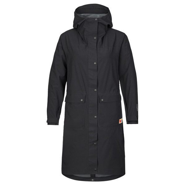 VARDAG RAIN PARKA W Damen - Regenmantel-BLACK