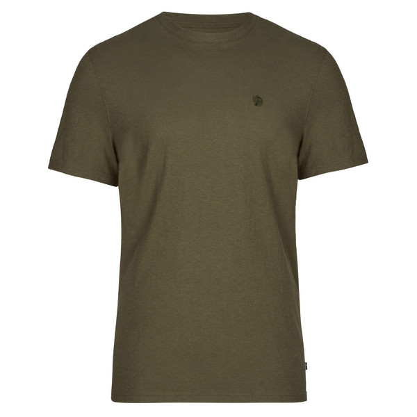HEMP BLEND T-SHIRT M Herren - T-Shirt-GREEN