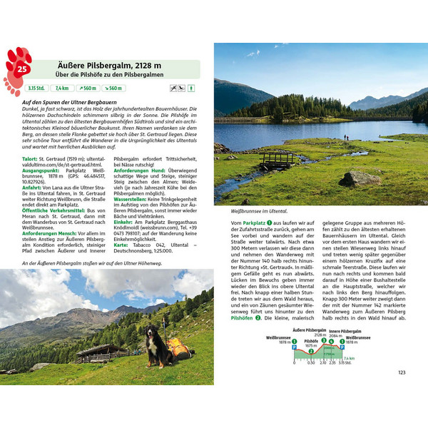 WANDERN MIT HUND SÜDTIROL - Wanderführer Ansicht 5