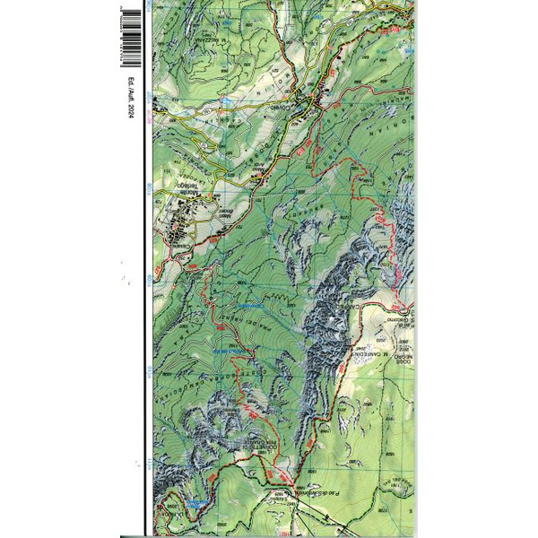 TABACCO WANDERN DOLOMITI BRENTA 1:25000 Ansicht 2