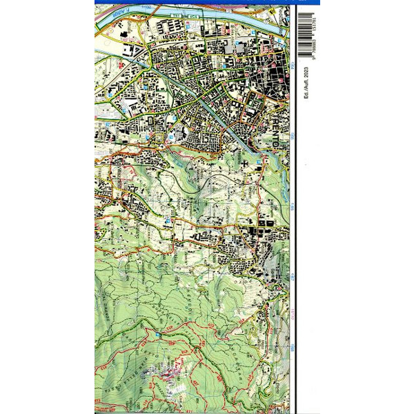 TABACCO WANDERN LEVICO ALTOPIANI 1:25000 - Wanderkarte Ansicht 2