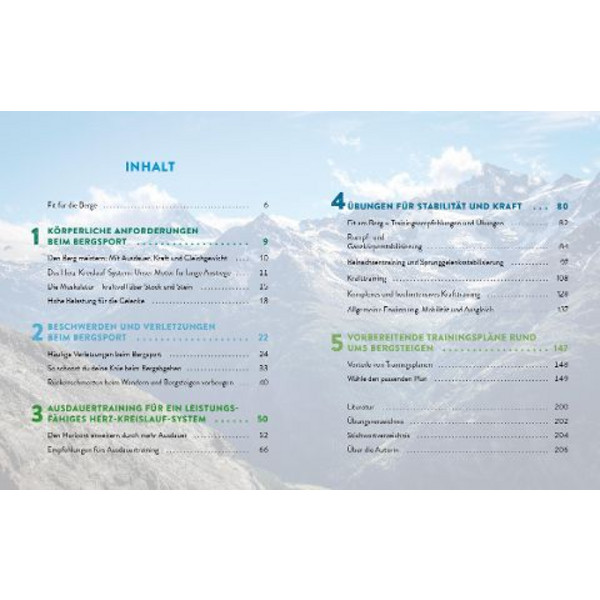FIT FÜR DIE BERGE - Sportratgeber Ansicht 2