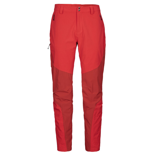 TORQUE MOUNTAIN PANTS Herren - Softshellhose-DARK HORIZON/TUSCAN RED