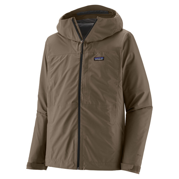 M'S BOULDER FORK RAIN JACKET Herren - Hardshelljacke-MARLOW BROWN