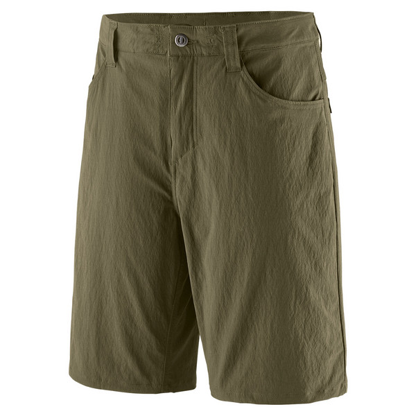 M'S QUANDARY SHORTS - 10 IN. Herren - Trekkinghose-BASIN GREEN