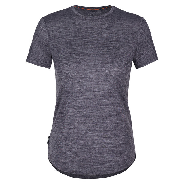 WOMEN MERINO BLEND 125 COOL-LITE SPHERE SS TEE Damen - T-Shirt-MIDNIGHT NAVY HTHR