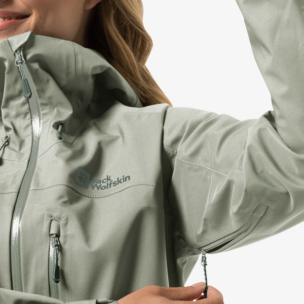 Jack Wolfskin KAMMWEG 3L JKT W Damen - Hardshelljacke Ansicht 13