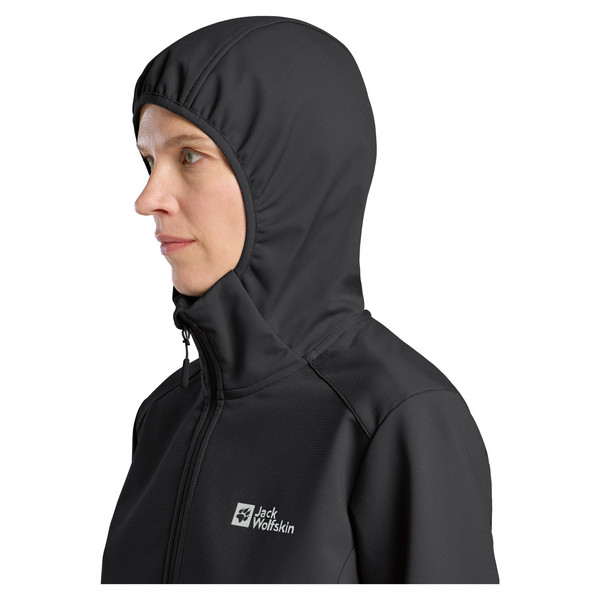 Jack Wolfskin BORNBERG HOODY W Damen - Softshelljacke Ansicht 4