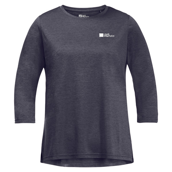 CROSSTRAIL 3|4 T W Damen - Langarmshirt-GRAPHITE