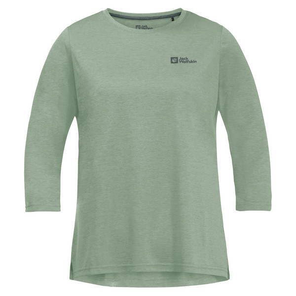 CROSSTRAIL 3|4 T W Damen - Langarmshirt-EUCALYPTUS