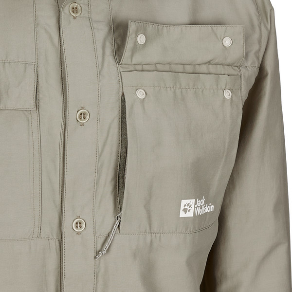 Jack Wolfskin BARRIER LS SHIRT M Herren - Outdoor Hemd Ansicht 3