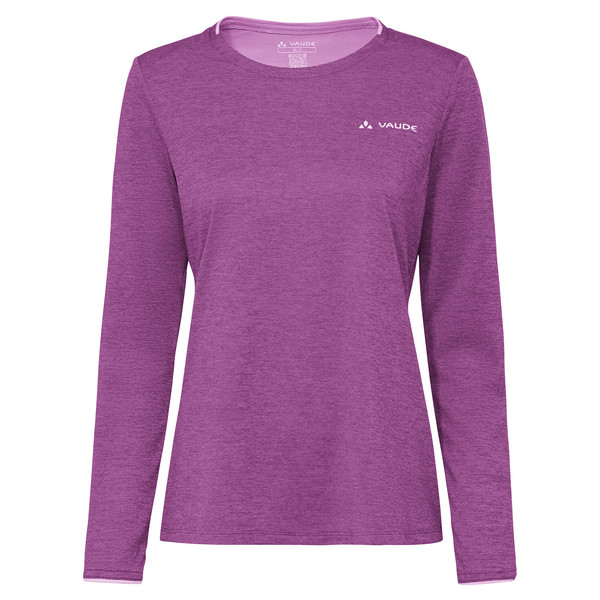 WOMEN'S ESSENTIAL LS T-SHIRT Damen - Funktionsshirt-MAGENTA