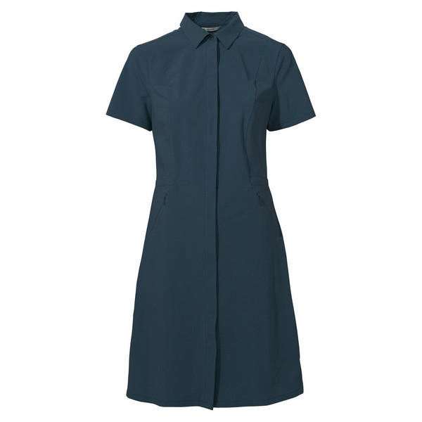 WOMEN'S FARLEY STRETCH DRESS Damen - Kleid-DARK SEA