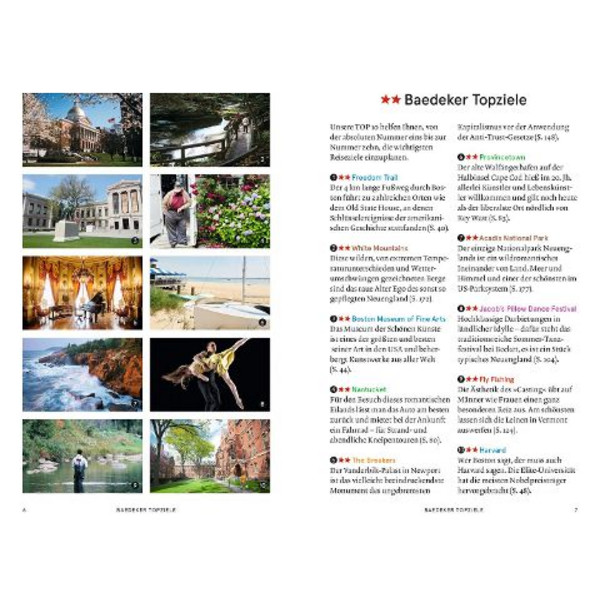 BAEDEKER SMART REISEFÜHRER BOSTON, NEUENGLAND Ansicht 2