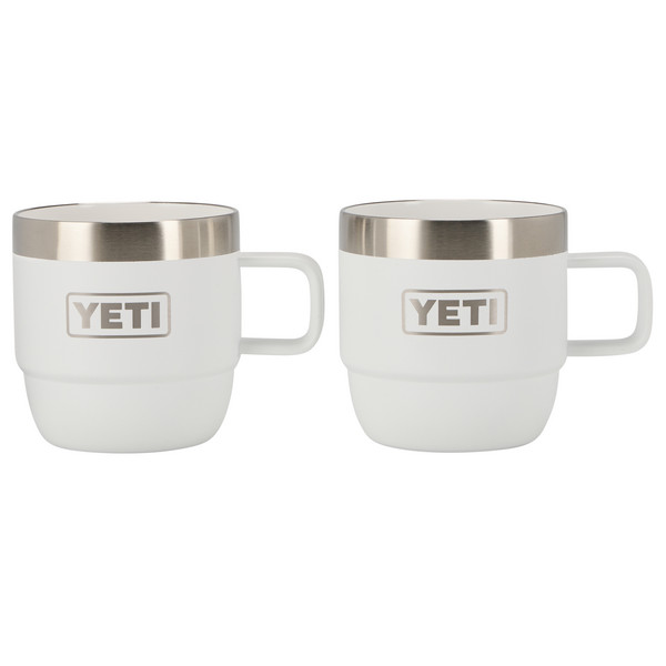 RAMBLER 6 OZ MUG 2PK - Thermobecher-WHITE