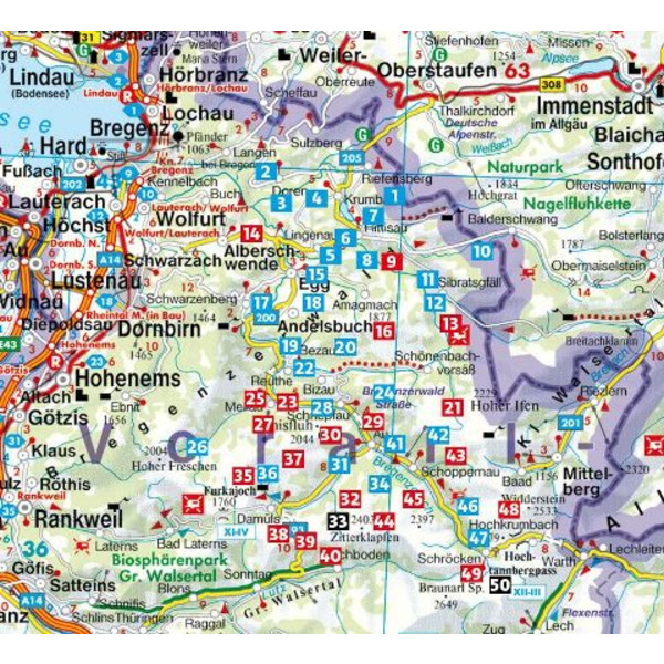 BREGENZERWALD - Wanderführer Ansicht 2
