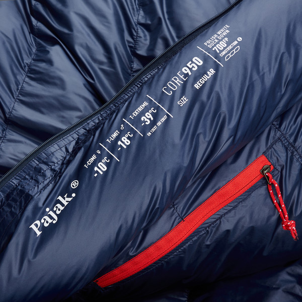 Pajak CORE 950 DOWN SLEEPING BAG - Daunenschlafsack Ansicht 7