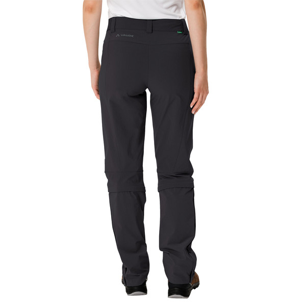 Vaude WOMEN'S FARLEY STRETCH CAPRI T-ZIP PANTS III Damen - Trekkinghose Ansicht 4