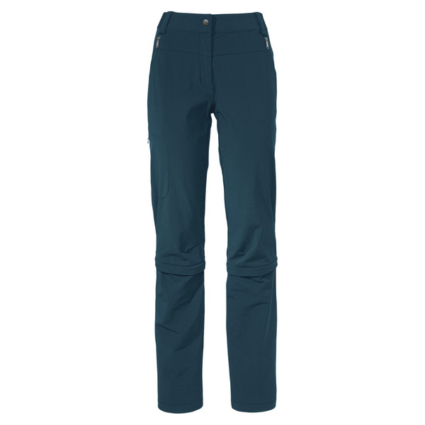 WOMEN'S FARLEY STRETCH CAPRI T-ZIP PANTS III Damen - Trekkinghose-DARK SEA
