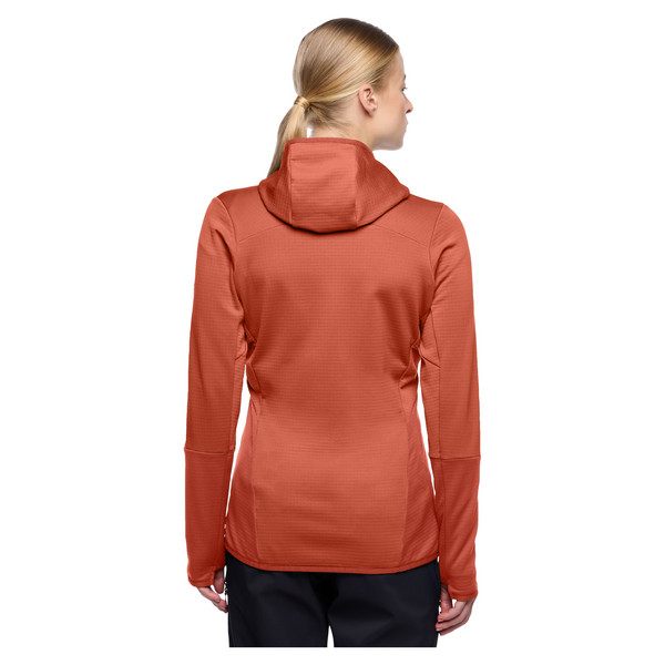 Vaude MONVISO HOODED GRID FLEECE JACKET Damen - Fleecejacke Ansicht 4