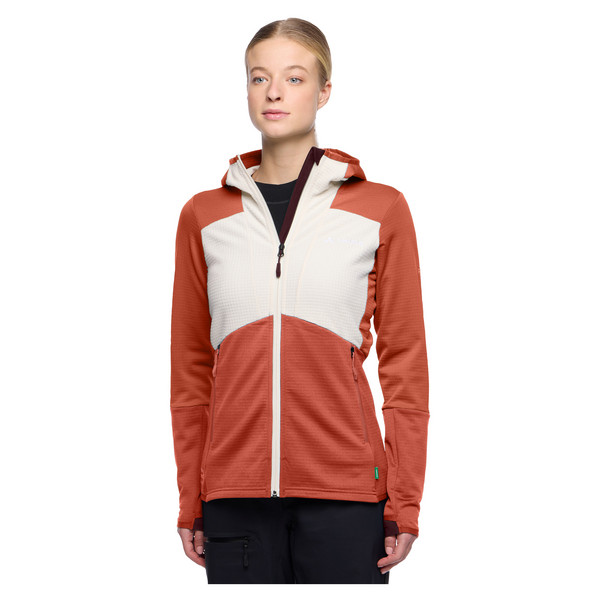 Vaude MONVISO HOODED GRID FLEECE JACKET Damen - Fleecejacke Ansicht 7