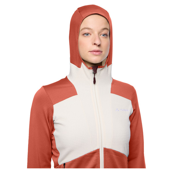 Vaude MONVISO HOODED GRID FLEECE JACKET Damen - Fleecejacke Ansicht 5