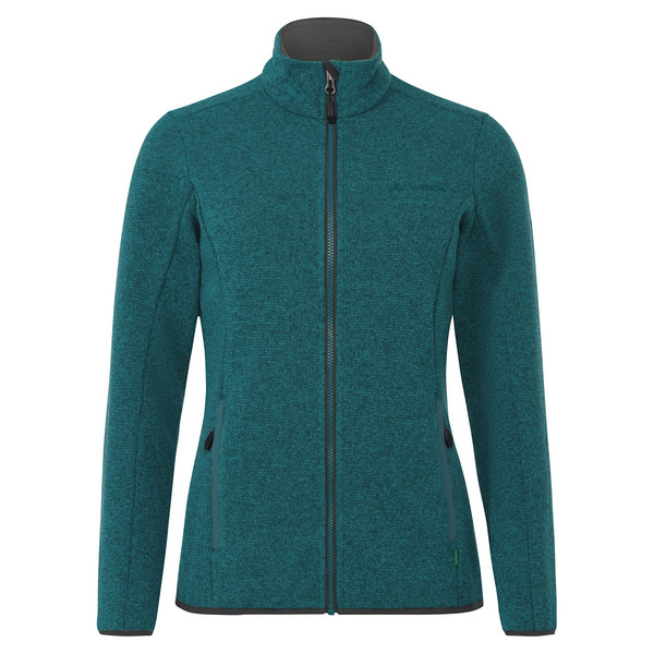 RIENZA JACKET IV Damen - Fleecejacke-FJORD GREEN