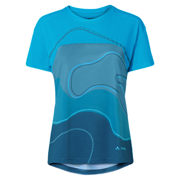 WOMEN'S MOAB T-SHIRT VI Damen - Fahrradtrikot-SHORE BLUE