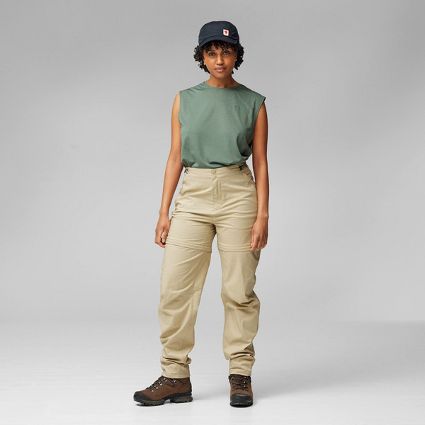 Fjällräven ABISKO HIKE ZIP-OFF TRS W Damen - Trekkinghose Ansicht 16