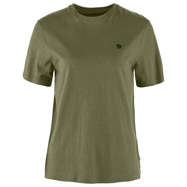 HEMP BLEND T-SHIRT W Damen - T-Shirt-GREEN