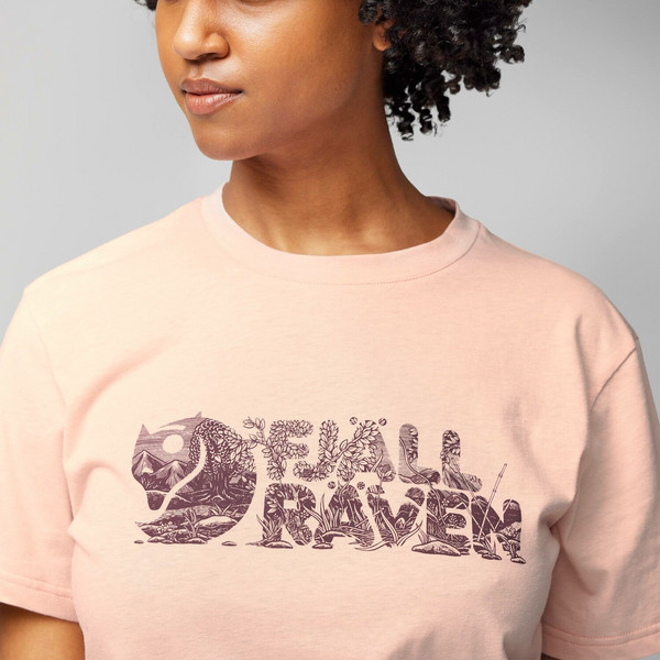 Fjällräven LUSH LOGO T-SHIRT W Damen - T-Shirt Ansicht 5