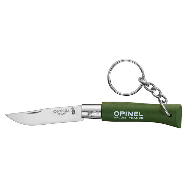 TASCHENMESSER MIT SCHLÜSSELANHÄNGER - Schlüsselanhänger-DUNKELGRÜN