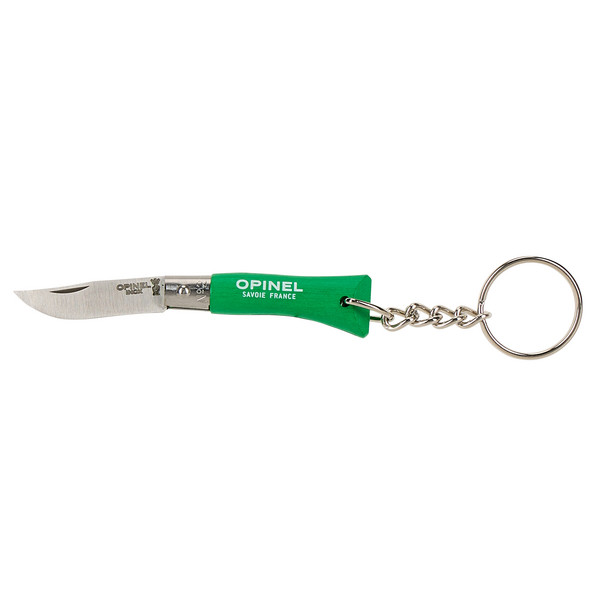 TASCHENMESSER MIT SCHLÜSSELANHÄNGER - Schlüsselanhänger-GRÜN