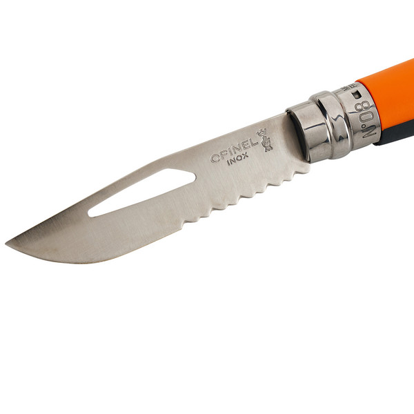 Opinel BLISTER N08 OUTDOOR STNLSS STL - Taschenmesser Ansicht 5