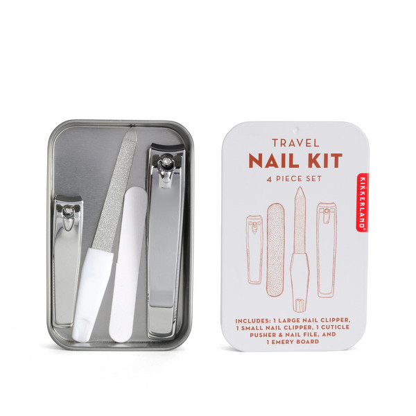 Kikkerland TRAVEL NAIL KIT - Nagelpflege