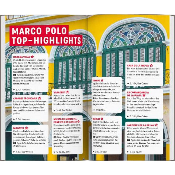 MARCO POLO REISEFÜHRER KUBA Ansicht 2