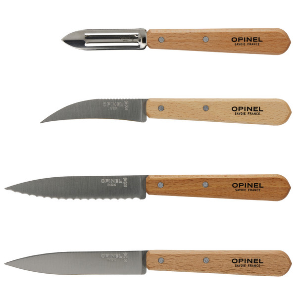 LES ESSENTIELS KÜCHENMESSER-SET, 4-TEILIG - Küchenmesser