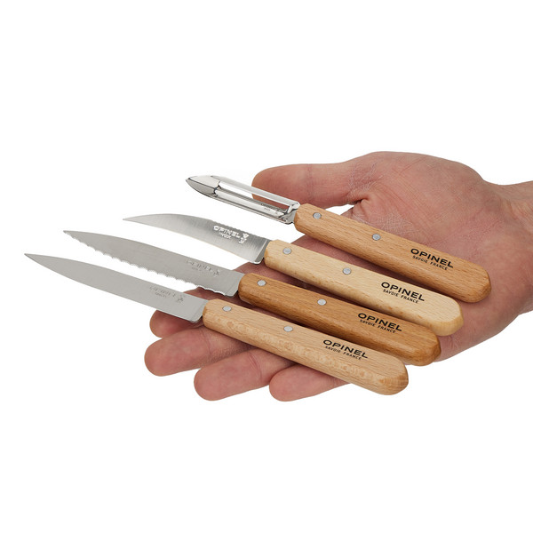 Opinel LES ESSENTIELS KÜCHENMESSER-SET, 4-TEILIG - Küchenmesser Ansicht 6