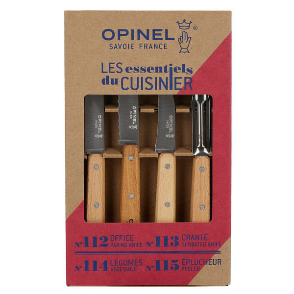 Opinel LES ESSENTIELS KÜCHENMESSER-SET, 4-TEILIG - Küchenmesser Ansicht 7