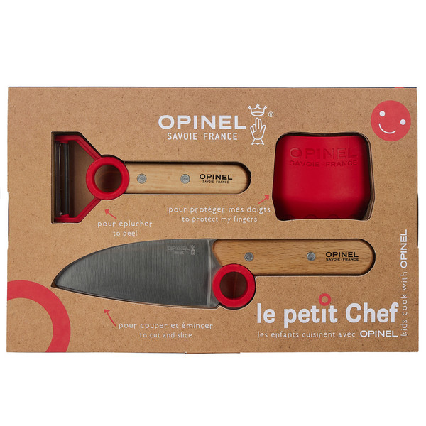 Opinel LE PETIT CHEF KINDER KÜCHEN-SET, 3-TEILIG - Küchenmesser Ansicht 8