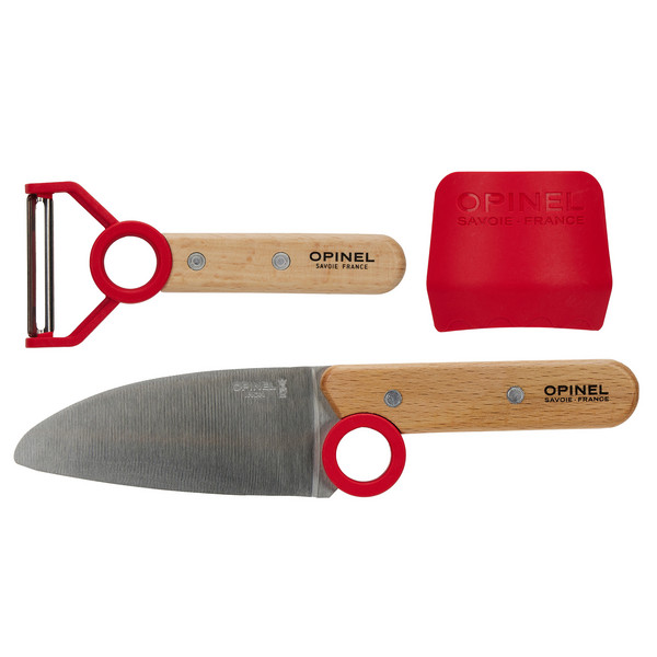Opinel LE PETIT CHEF KINDER KÜCHEN-SET, 3-TEILIG - Küchenmesser Ansicht 1