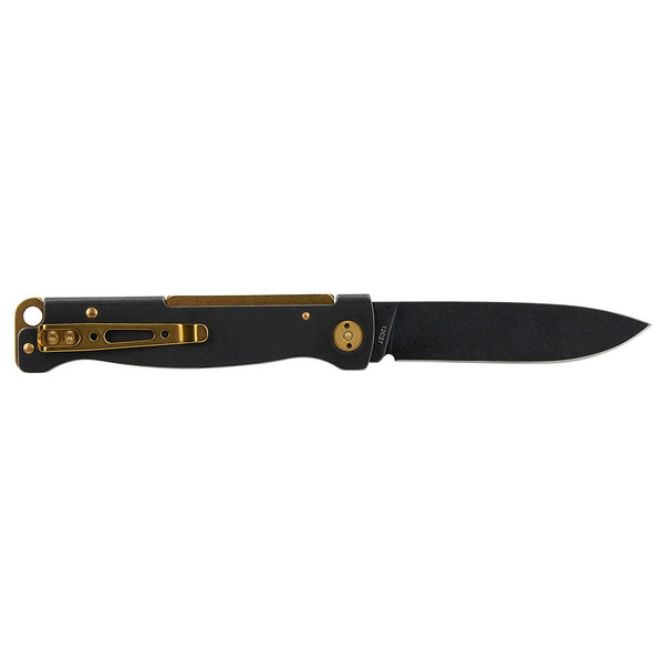 Böker Plus ATLAS BLACK STONEWASH BRASS - Klappmesser Ansicht 2