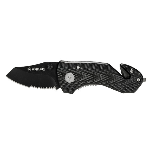 Böker Magnum BLACK RESCUE - Klappmesser Ansicht 1