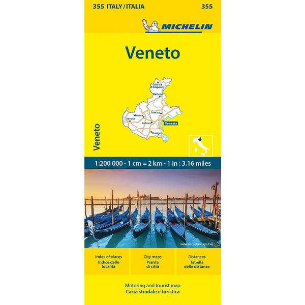 MICHELIN VENETIEN - Straßenkarte